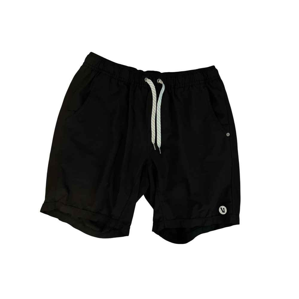 Vuori Kore Shorts Mens Medium Black Athletic Training Running Shorts V302